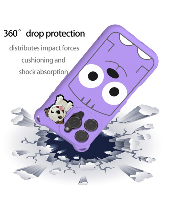 Coque iPhone 16 Pro Max FunGuard | Protection Chien Cartoon