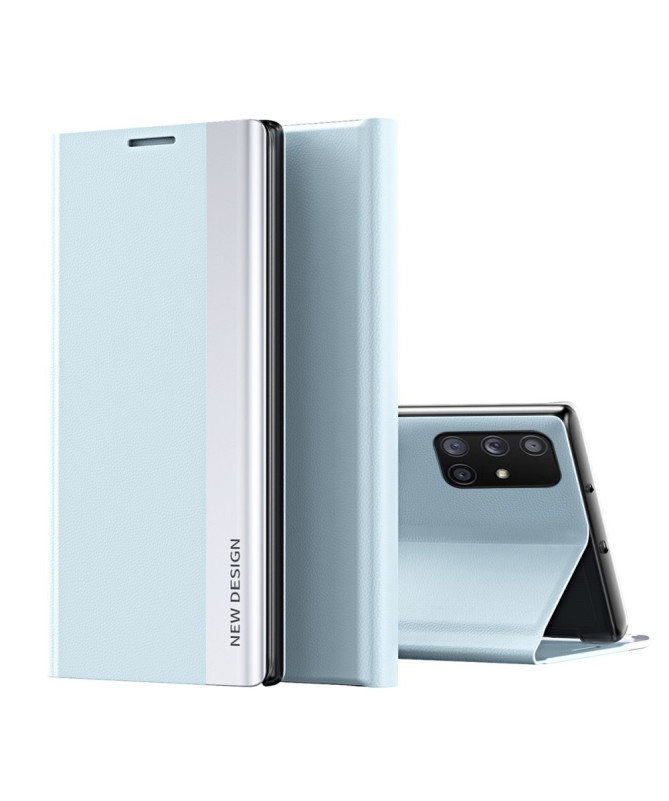 Etui Samsung Galaxy A71 5G Business effet cuir Magnet