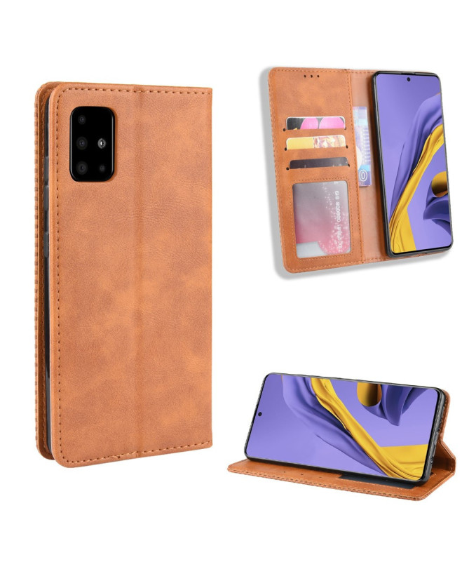 Étui Samsung Galaxy A71 5G Le Cirénius Style Cuir