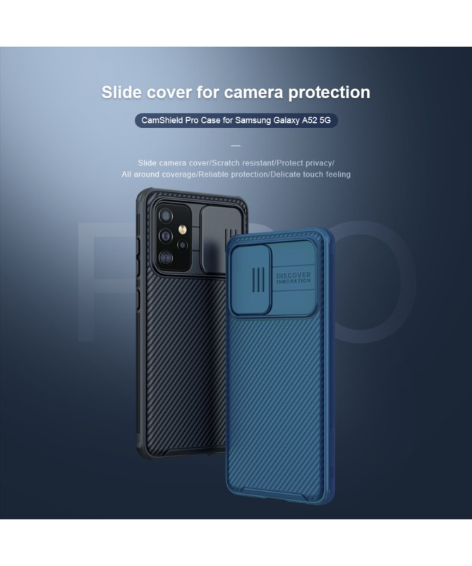 Coque Samsung Galaxy A52 4G/5G / A52s 5G CamShield avec cache objectif