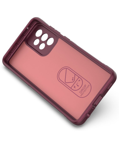 Coque Samsung Galaxy A52 4G/5G / A52s 5G Rugged Silicone Vin Rouge - photo 20