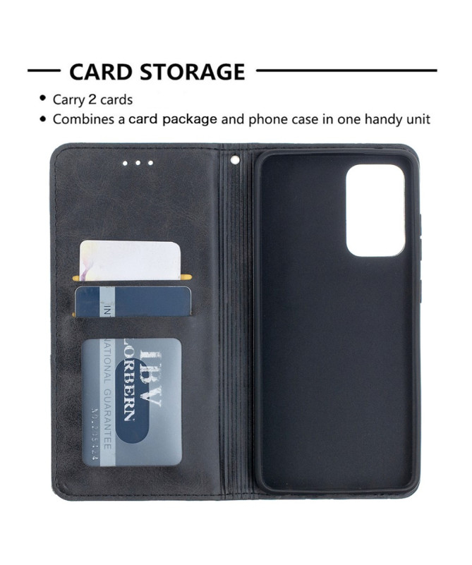 Housse Samsung Galaxy A52 4G/5G / A52s 5G Célinia Style Cuir Porte-car