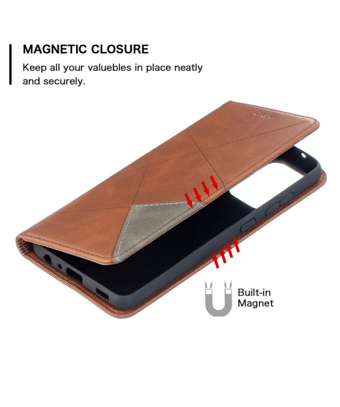 Housse Samsung Galaxy A52 4G/5G / A52s 5G Célinia Style Cuir Porte-car