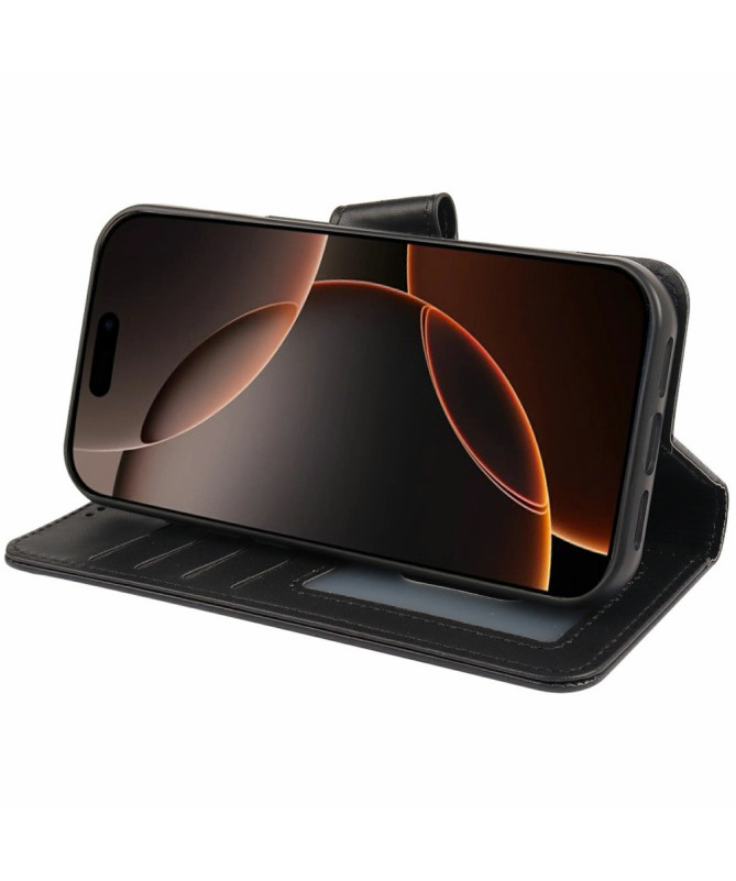 Housse iPhone 16 Pro Max | Coque Détachable en Simili Cuir