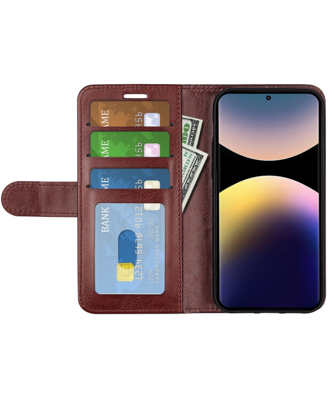 Montana | Housse Xiaomi Redmi Note 14 Pro 4G en simili cuir avec fonct