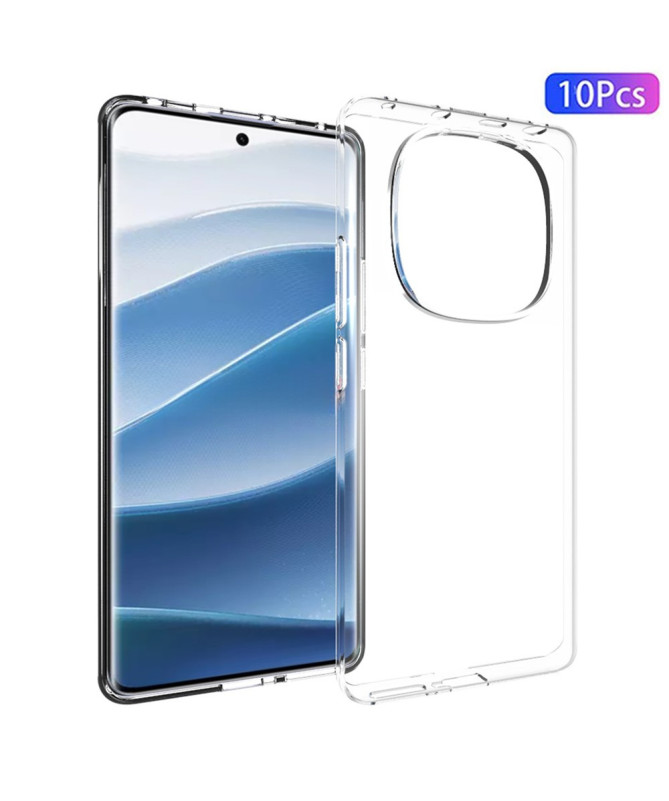Mot 10 Coques Transparentes Xiaomi Redmi Note 14 Pro 4G