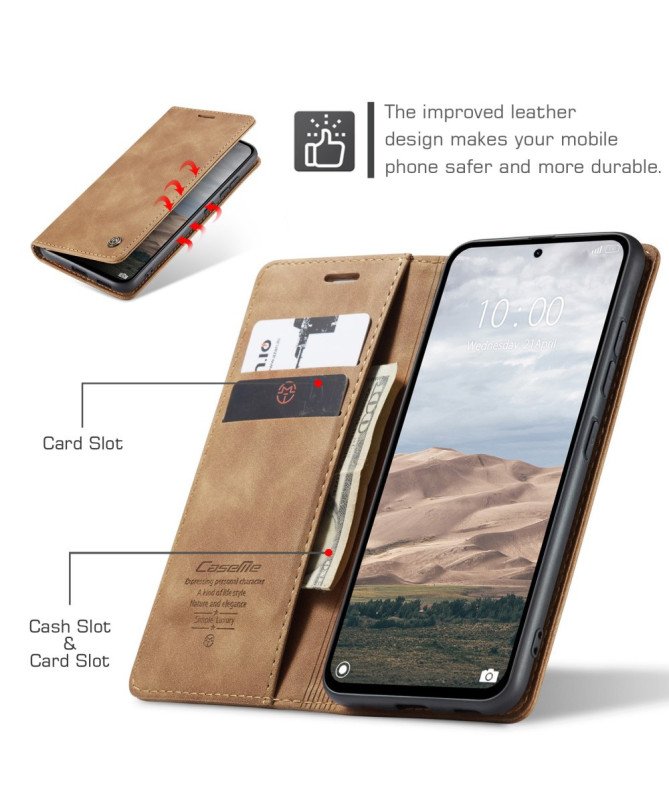 Housse Xiaomi Redmi Note 14 Pro 4G Golias imitation cuir