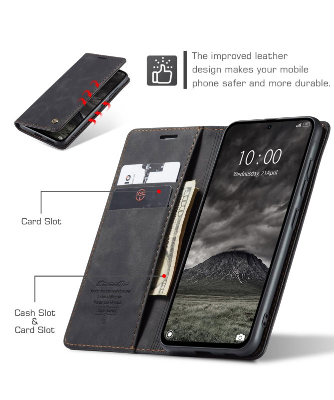 Housse Xiaomi Redmi Note 14 Pro 4G Golias imitation cuir