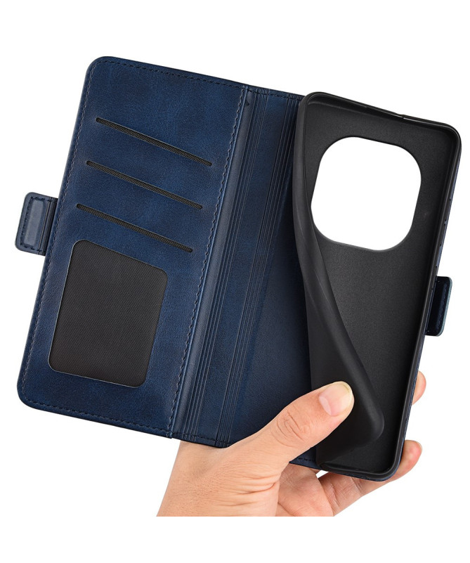 Étui Xiaomi Redmi Note 14 Pro 4G portefeuille revêtement simili cuir m