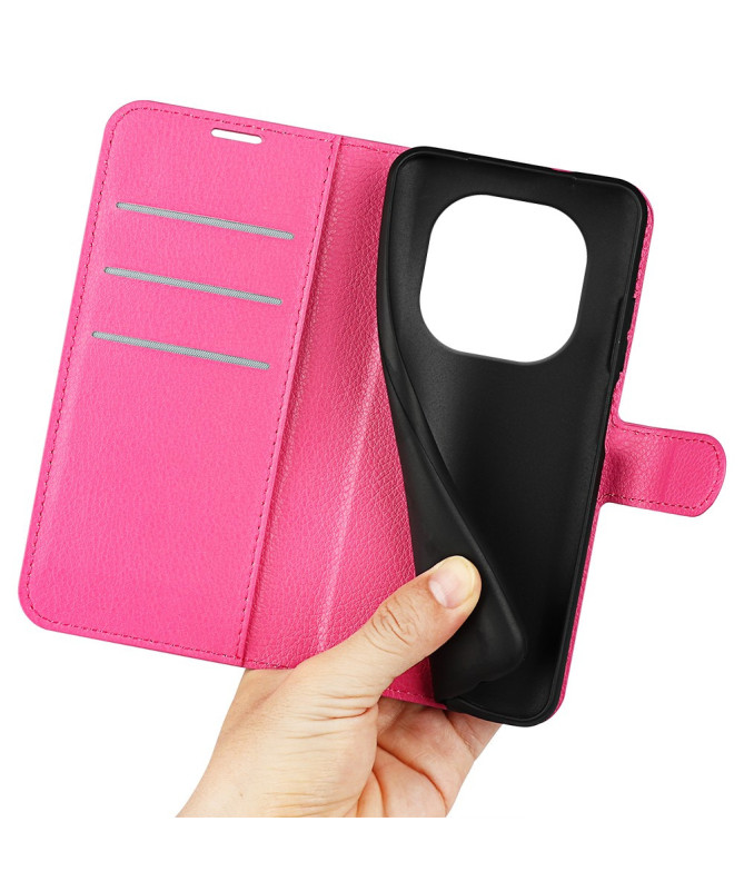 Étui Xiaomi Redmi Note 14 Pro 4G style cuir porte cartes