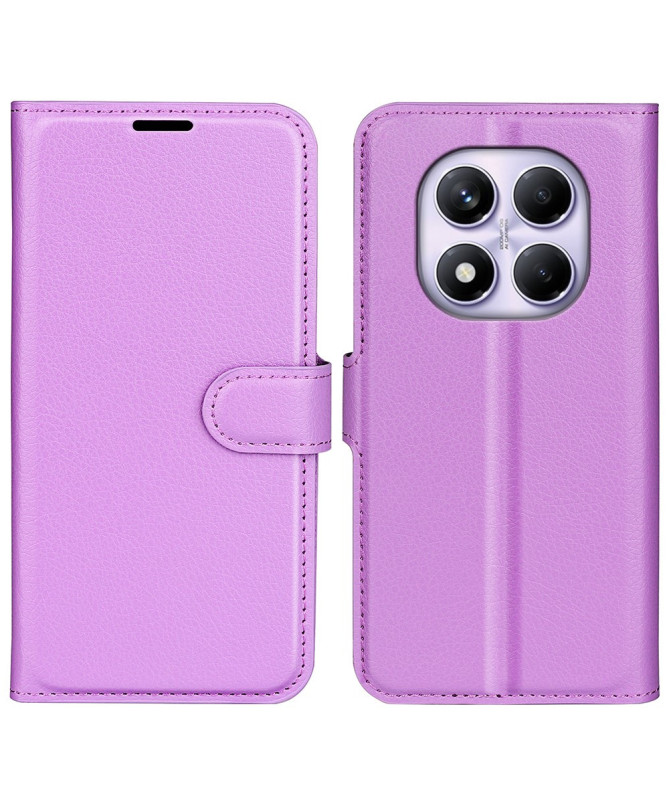 Étui Xiaomi Redmi Note 14 Pro 4G style cuir porte cartes