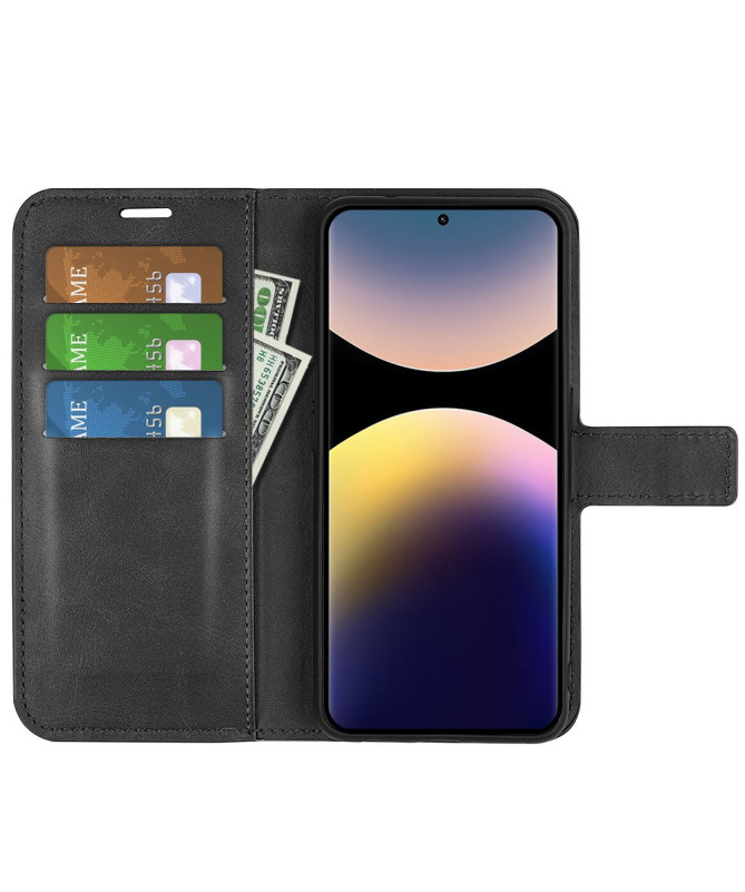 Housse Xiaomi Redmi Note 14 Pro 4G Fonction Stand et Protection Intégr