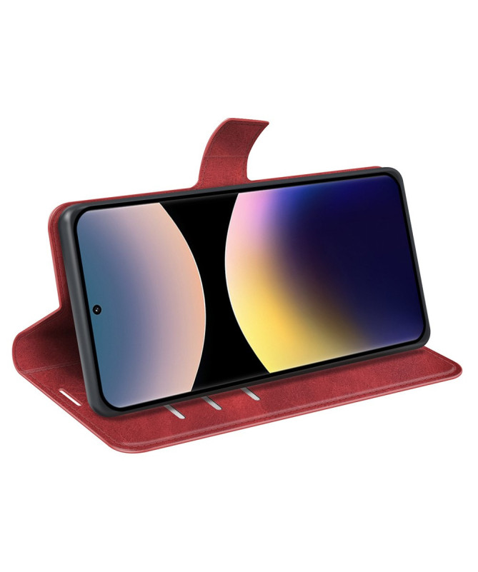 Housse Xiaomi Redmi Note 14 Pro 4G Fonction Stand et Protection Intégr