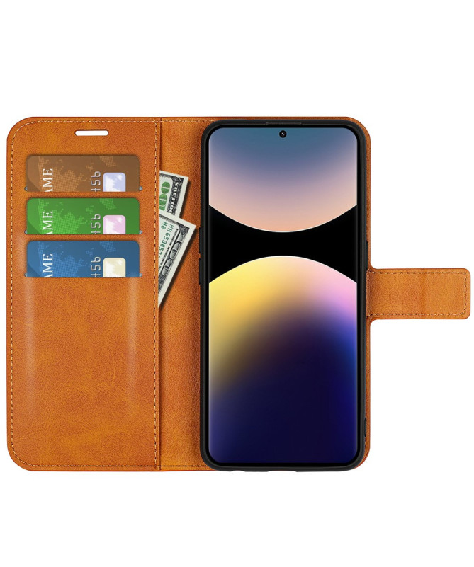 Housse Xiaomi Redmi Note 14 Pro 4G Fonction Stand et Protection Intégr