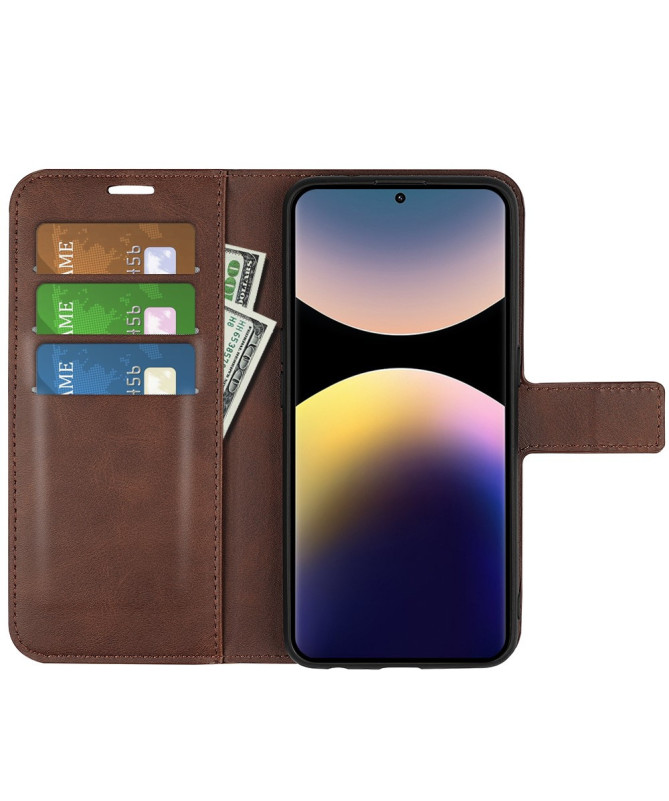 Housse Xiaomi Redmi Note 14 Pro 4G Fonction Stand et Protection Intégr