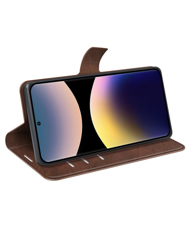 Housse Xiaomi Redmi Note 14 Pro 4G Fonction Stand et Protection Intégr