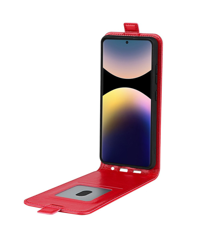 Étui Xiaomi Redmi Note 14 Pro 4G avec rabat vertical