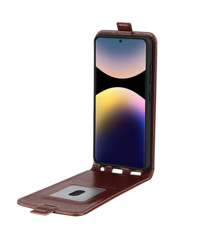 Étui Xiaomi Redmi Note 14 Pro 4G avec rabat vertical
