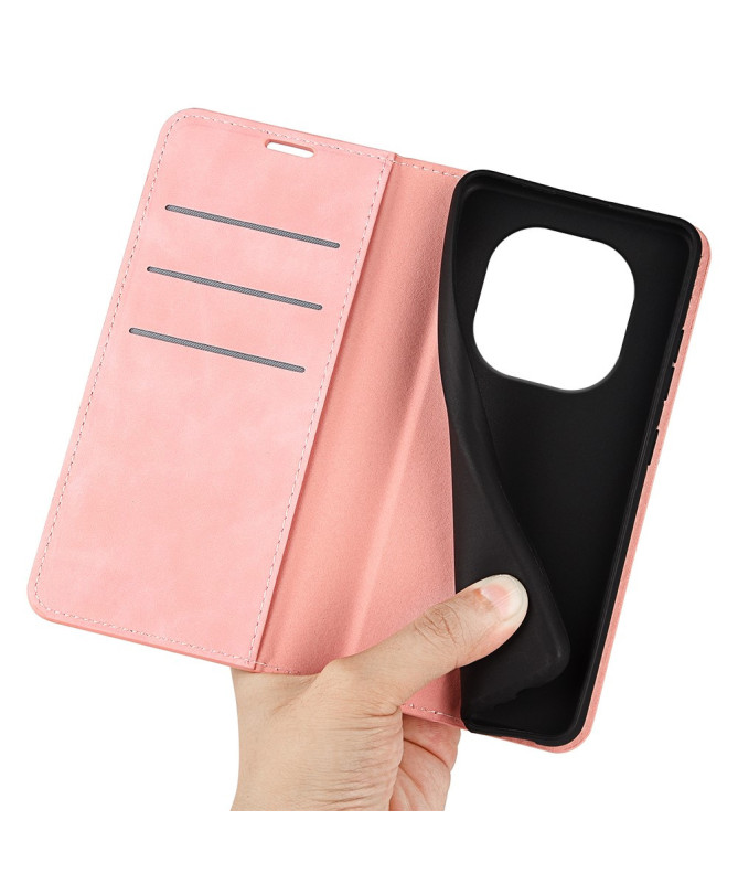 Étui Xiaomi Redmi Note 14 Pro 4G simili cuir fonction stand