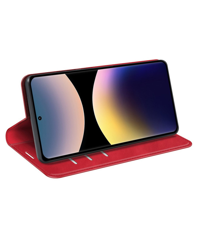 Étui Xiaomi Redmi Note 14 Pro 4G simili cuir fonction stand