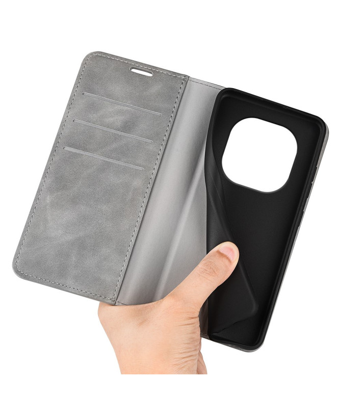 Étui Xiaomi Redmi Note 14 Pro 4G simili cuir fonction stand