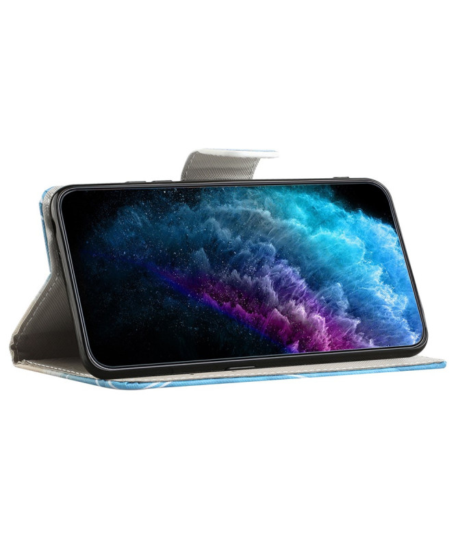 Housse Xiaomi Redmi Note 14 Pro Plus Portefeuille Arbre Vert