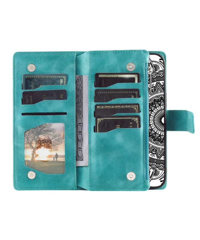 Housse Xiaomi Redmi Note 14 Pro Plus Mandala Porte-Cartes