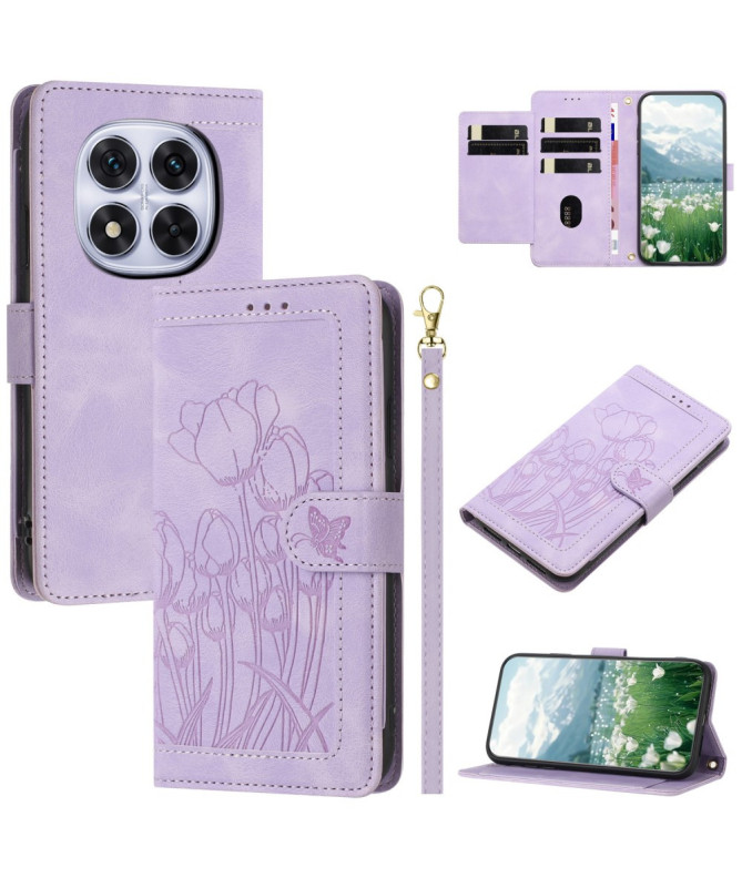 Étui Xiaomi Redmi Note 14 Pro Plus Pochette Floral