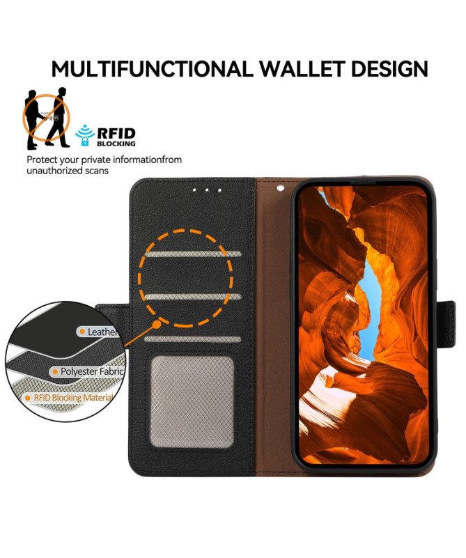 Legacy | Housse Motorola Edge 50 Neo RFID Style Cuir