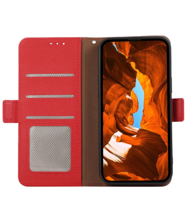 Legacy | Housse Motorola Edge 50 Neo RFID Style Cuir Rouge - photo 15