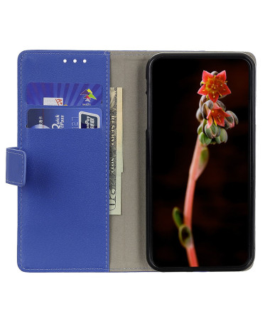 Brooklyn | Housse Motorola Edge 50 Neo Portefeuille Stand Bleu - photo 11