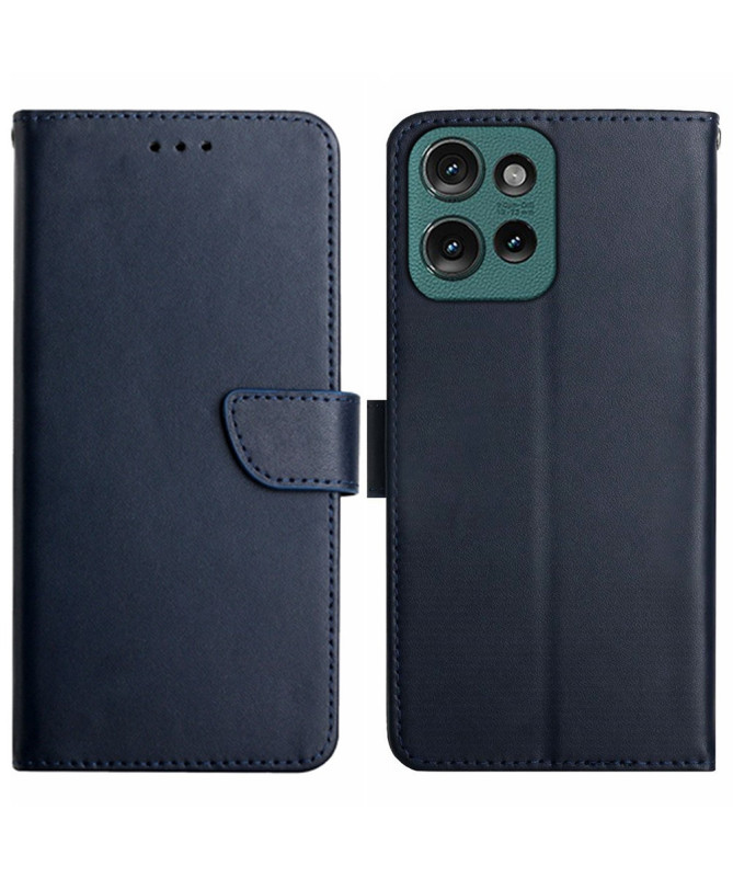 Housse Motorola Edge 50 Neo Smooth Touch Cuir