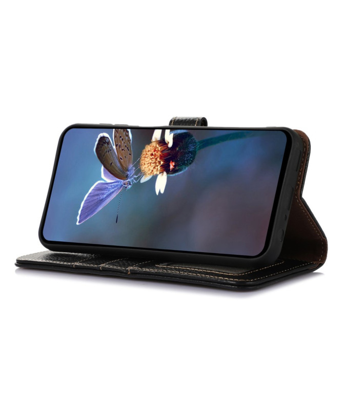 Livia | Housse Cuir Véritable Motorola Edge 50 Neo