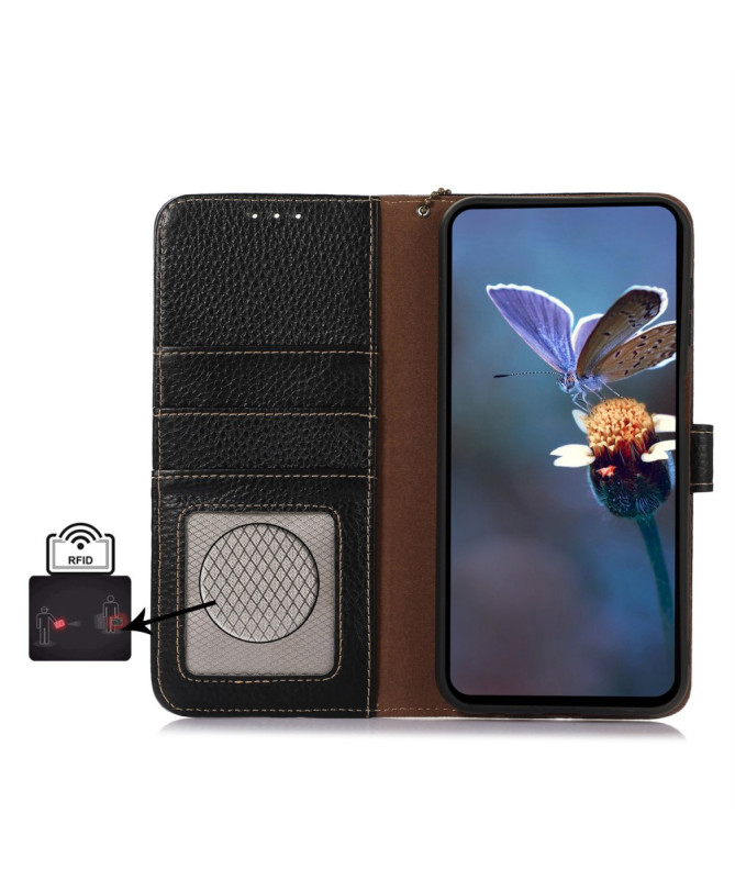 Livia | Housse Cuir Véritable Motorola Edge 50 Neo