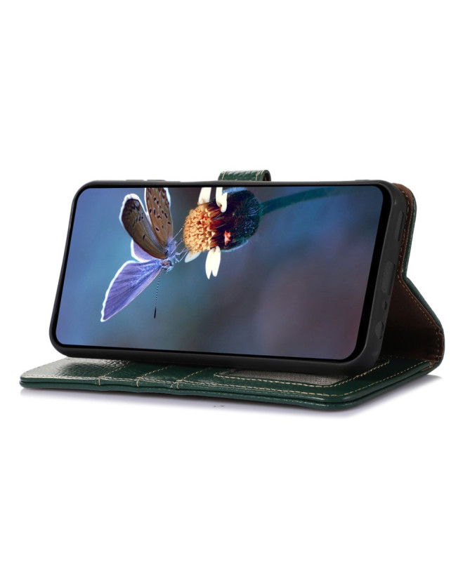 Livia | Housse Cuir Véritable Motorola Edge 50 Neo