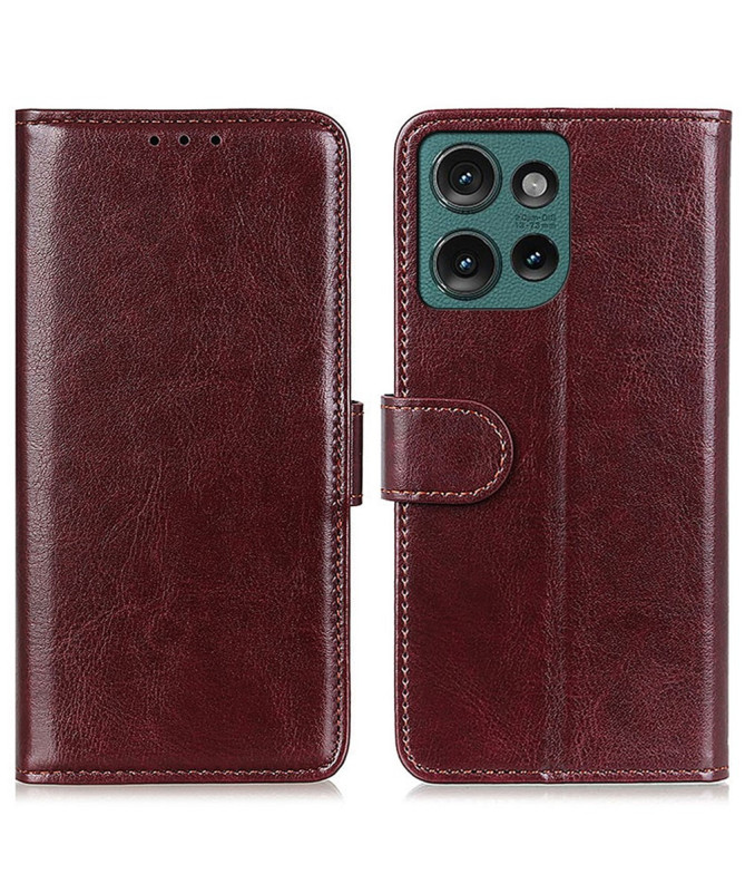 Summit | Housse Motorola Edge 50 Neo Imitation Cuir