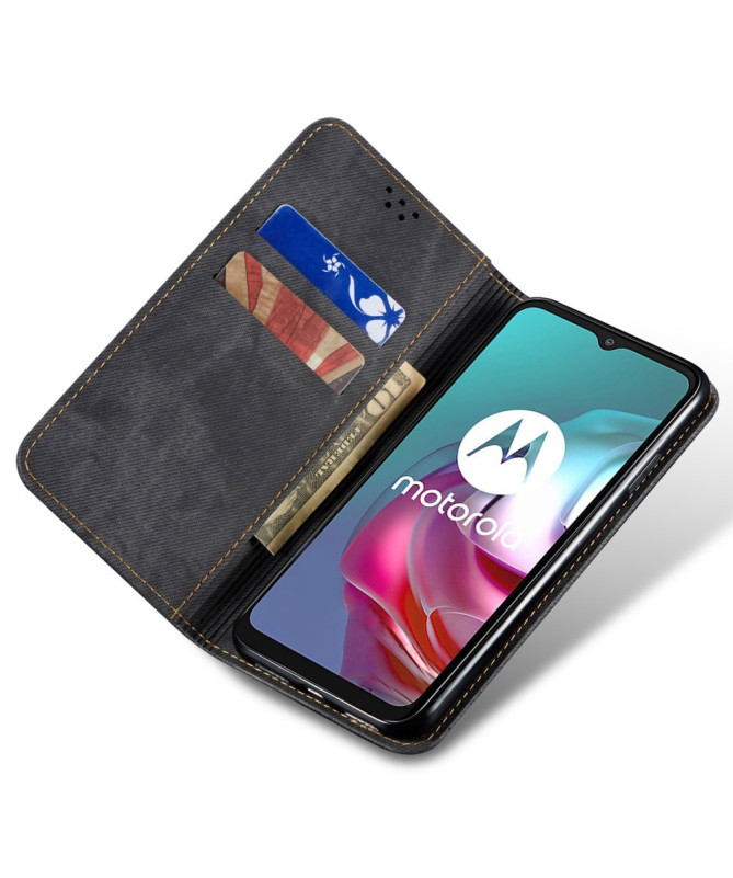 Flip Cover Motorola Edge 50 Neo La Giulia Style Jeans
