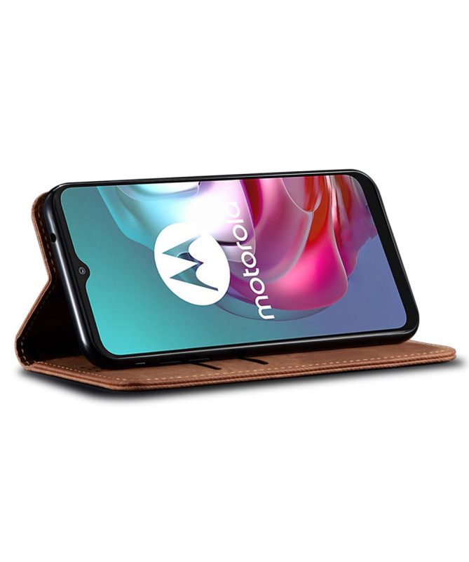 Flip Cover Motorola Edge 50 Neo La Giulia Style Jeans
