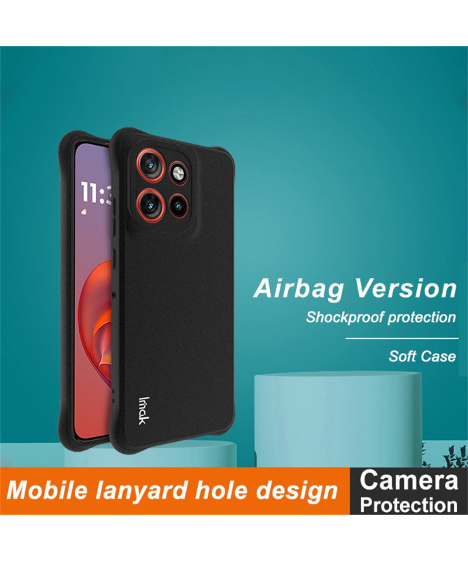 Coque Motorola Edge 60 Neo/50 Neo Class Protect - Noir Mat