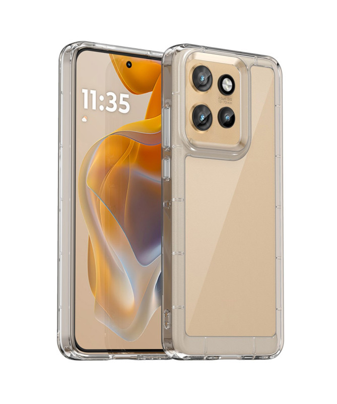 Coque Motorola Edge 60 Neo/50 Neo/ThinkPhone 25 Transparente Contour Couleuré