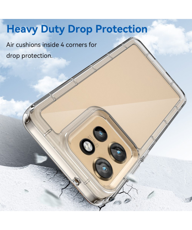 Coque Motorola Edge 60 Neo/50 Neo/ThinkPhone 25 Transparente Contour Couleuré