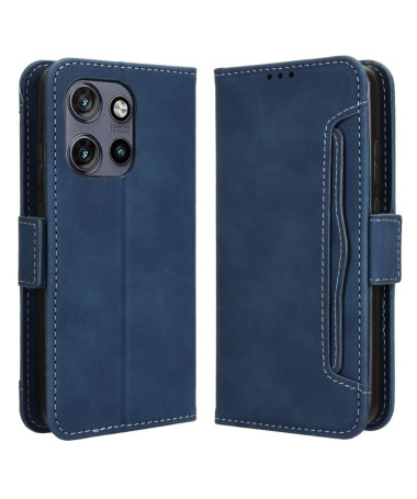 Housse Motorola Edge 60 Neo/50 Neo/ThinkPhone 25 Premium avec Porte Cartes Bleu marine - photo 6