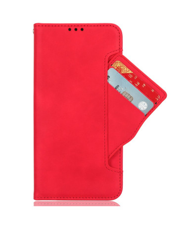 Housse Motorola Edge 60 Neo/50 Neo/ThinkPhone 25 Premium avec Porte Cartes Rouge foncé - photo 10
