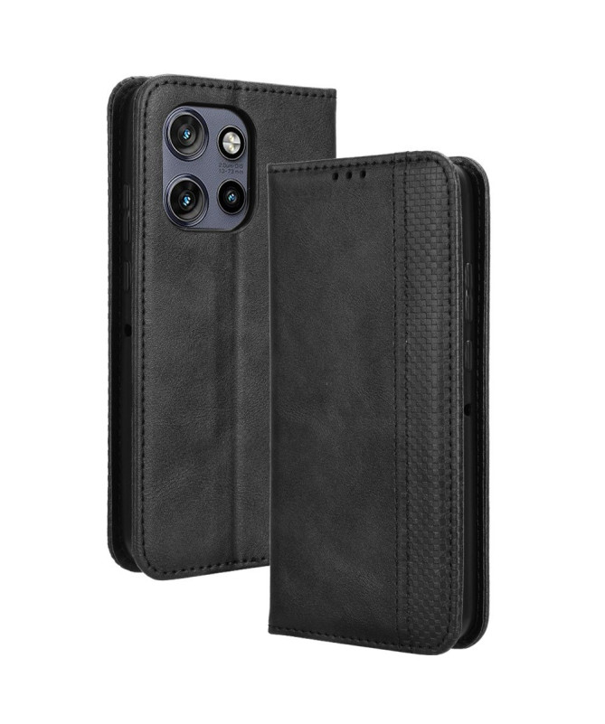Étui Motorola Edge 60 Neo/50 Neo/ThinkPhone 25 Style Cuir