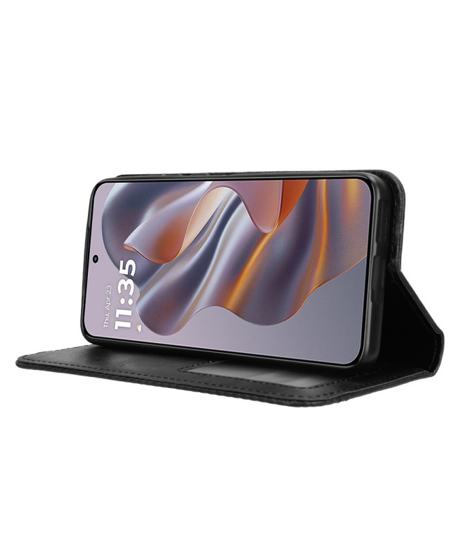 Étui Motorola Edge 60 Neo/50 Neo/ThinkPhone 25 Style Cuir