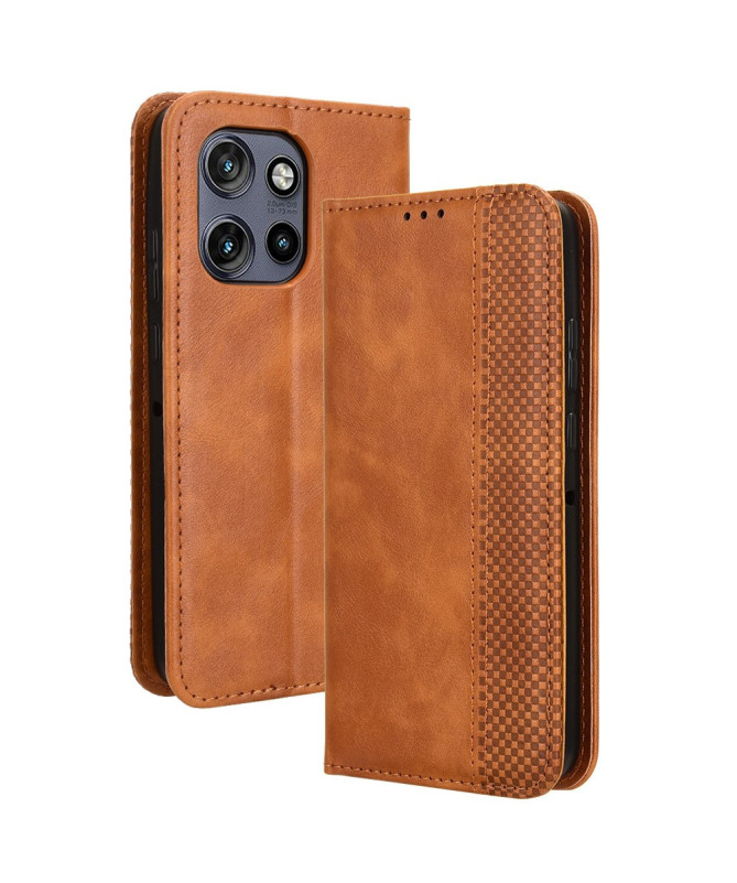 Étui Motorola Edge 60 Neo/50 Neo/ThinkPhone 25 Style Cuir