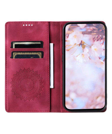 Housse Motorola Edge 60 Neo/Edge 50 Neo/ThinkPhone 25 Rabat Flip Mandala Magenta - photo 23