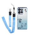 Coque Motorola Edge 60 Neo/50 Neo Glamour Glitz avec Sangle