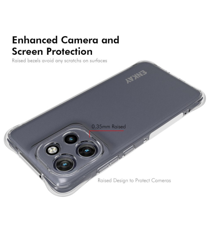 Protection Coque Motorola Edge 60 Neo/50 Neo/ThinkPhone 25 ENKAY Transparent