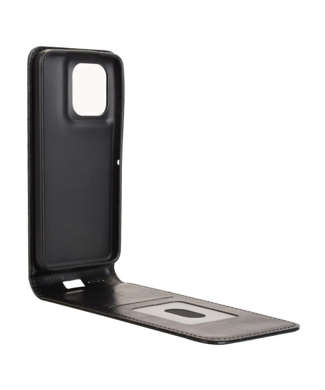 Monza - Housse Verticale Motorola Edge 50 avec Porte-Carte